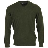 barbour jersey essential lambswool v neck sweater para hombre
