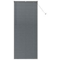 persianas venecianas gris oscuro 220 x 85 cm aluminio vidaxl