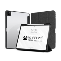 funda teclado subblim clear shock case ipad pro 11