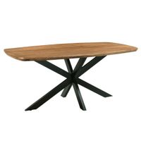 mesa de comedor 68 personas de 180 cm madera maciza
