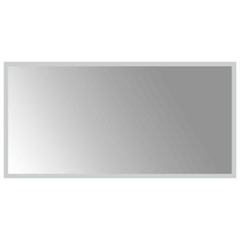 Espejo De Baño Led Transparente 80 X 40 Cm Vidrio Templado Vidaxl