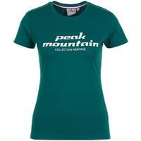 peak mountain camiseta t-shirt manches courtes femme acosmo para mujer