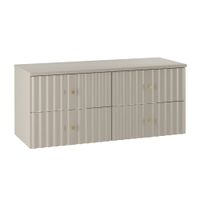 mueble bajo lavabo 120cm encimera paneles laminados y de mdf cachemira