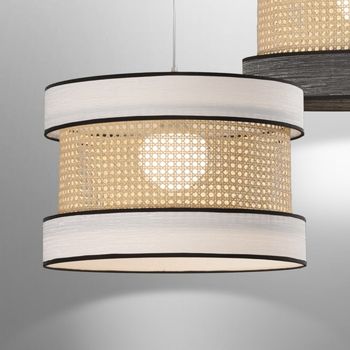 Lámpara de techo takasi wood blanco