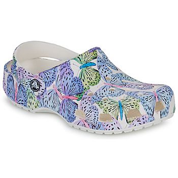 Crocs Zuecos Classic Butterfly Clog K para niña
