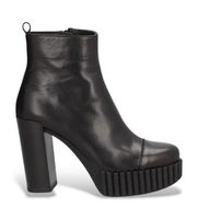 alpe para mujer 456220 botines de piel andrea negro 40 mas de 10cm cremallera casual
