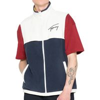 tommy jeans chaquetas mix media retro para hombre