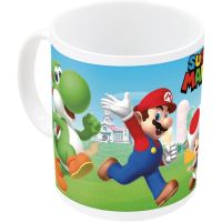 taza sensitiva al calor super mario bros foto de grupo nintendo ceramica 325 mls