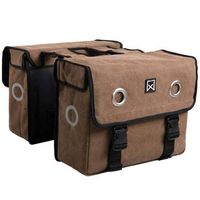 alforjas para bicicleta 40 l marron willex