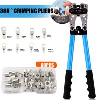 herramienta manual portatil para crimpar cables hx-50b alicates de crimpado de 6-50 mmawg 10-0 alicates hexagonales para terminales de ferula