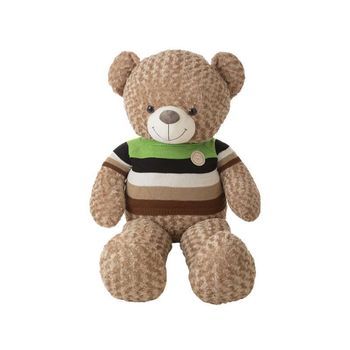 Peluche De Oso Jersey Rayas 140 Cm