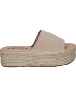 sandalias para mujer plataforma kissia coco en taupe 38