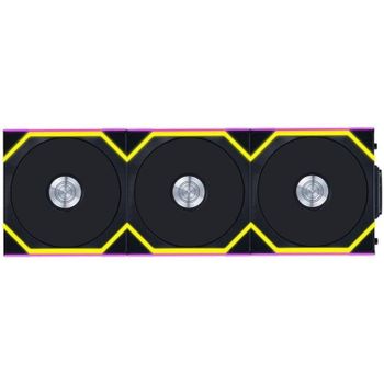Ventilador Lian Li UNI FAN SL Wireless 120 Reverse Blade 12cm Negro RGB Pack 3