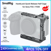 smallrig fx3fx30 hawklock media jaula de liberacion rapida para sony fx3fx30 w riel nato extraible para mango superior xlr original-4772