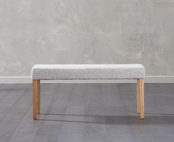 Mia Small Grey Bench