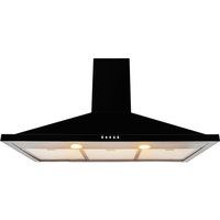 leisure hp92pk chimney cooker hood - black black