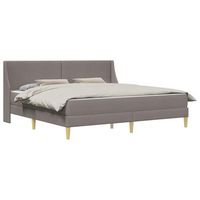 estructura de cama con colchon 3 uds funda extraible vidaxl