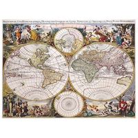 legendarte - cuadro lienzo impresion digital - mapa antiguo no 45 - decoracion pared cm 80x100