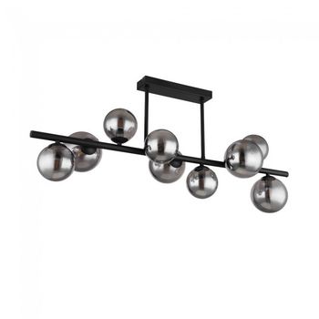 Lámpara de techo riha fumé (9 luces)