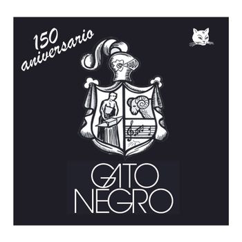 Juego de cuerdas para guitarra clásica y Española Gato Negro 150 Aniversario. Fabricadas en nylon y multifilamento de nylon entorchado cobre plateado de alta calidad en España desde 1868.