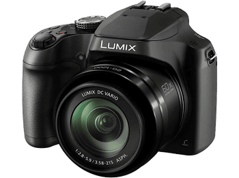 Cámara bridge - Panasonic DC-FZ82DE-K, 18.1 megapixel, 3840 x 2160 píxeles, Zoom 60x, Negro