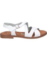 sandalias planas para mujer lrk 5572 blanco 38