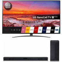 65 lg 65nano816na  smart 4k ultra hd hdr led tv  sn4 21 wireless sound bar bundle