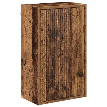 Gabinete De Baño Madera Vieja 39 X 23,5 X 65 Cm Vidaxl