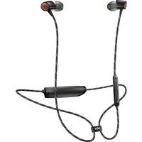 house of marley uplift 20 wireless bluetooth headphones - black black