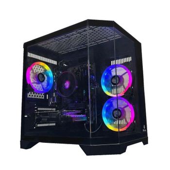 Nitropc Pro All-round Plus AMD Ryzen 7 5700X 32GB 1TB SSD RTX 5060 Windows 11 Pro WiFi Negro