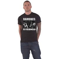 ramones camiseta manga larga cbgb 1978 para mujer