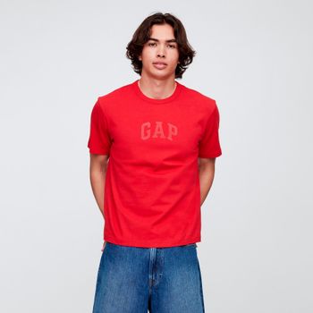 GAP Camiseta con logo en arco 782369-002