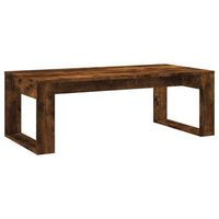 mesa de centromesa auxiliarmesita de centro madera de ingenieria roble ahumado 102x50x35 cm