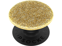 soporte adhesivo para movil - popsockets glitter gold adhesivo oro