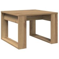 mesa auxiliarrmesa de centrormesita de centro de madera de ingenieria roble artisan 50x50x35 cm