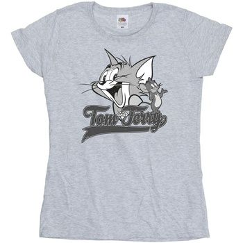 Dessins Animés Camiseta manga larga Greyscale Square para mujer