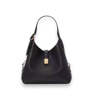 Kate Spade para mujer. KI557 Bolso Deco mediano negro (OSFA), Casual, Piel