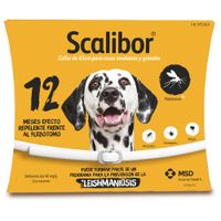 collar scalibor antiparasitario para perros - 2 x 65 cm para perros medianos y grandes