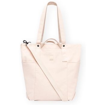 Lefrik Bandolera Raw Tote Bag - Ecru para mujer