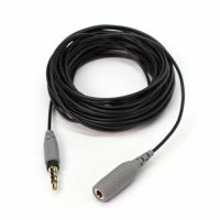 cable de audio rode sc1 extension trrs 6 m macho a hembra negro y gris