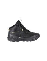 botas de montana hi-tec fuse trail mid wp hombre negro