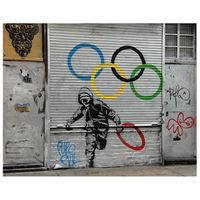 legendarte - cuadro lienzo impresion digital - robo olimpico - - decoracion pared cm 80x100