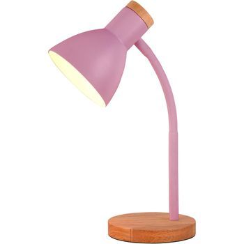Bel Air Home - Lámpara Flexo De Escritorio Argos - Diseño Elegante, Rosa