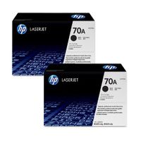 original multipack hp laserjet m5035 mfp printer toner cartridges 2 pack -q7570a