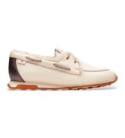 hispanitas para mujer phi265189 zapatillas de piel zinnia beige 39 1 a 3cm cordones casual