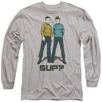 star trek camiseta manga larga sup para mujer