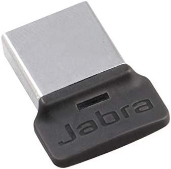 Jabra Link 370 USB-A Bluetooth Adapter MS - 30 Meter/98 Feet Wireless Range for Headsets - Microsoft Optimised - Black