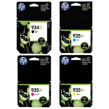 Original Multipack HP OfficeJet 6820 e-All-in-One Printer Ink Cartridges (4 Pack) -C2P23AE