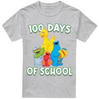 sesame street camiseta 100 days of school para mujer