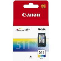 canon cli-511 tri-colour ink cartridge